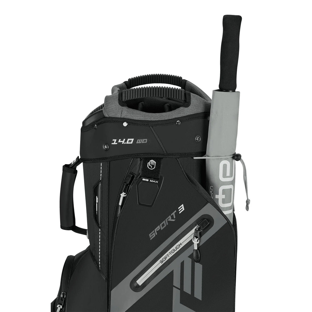Bigmax Dri Lite Sport 3 kärrybagi - Musta