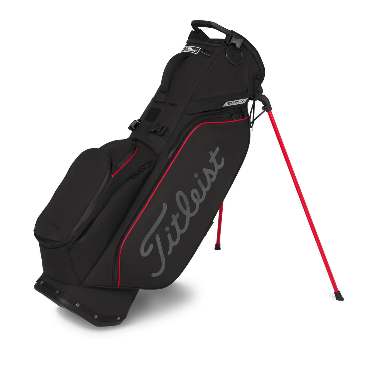 Titleist Players S5 StaDry kantobägi - Black/Red/Graphite
